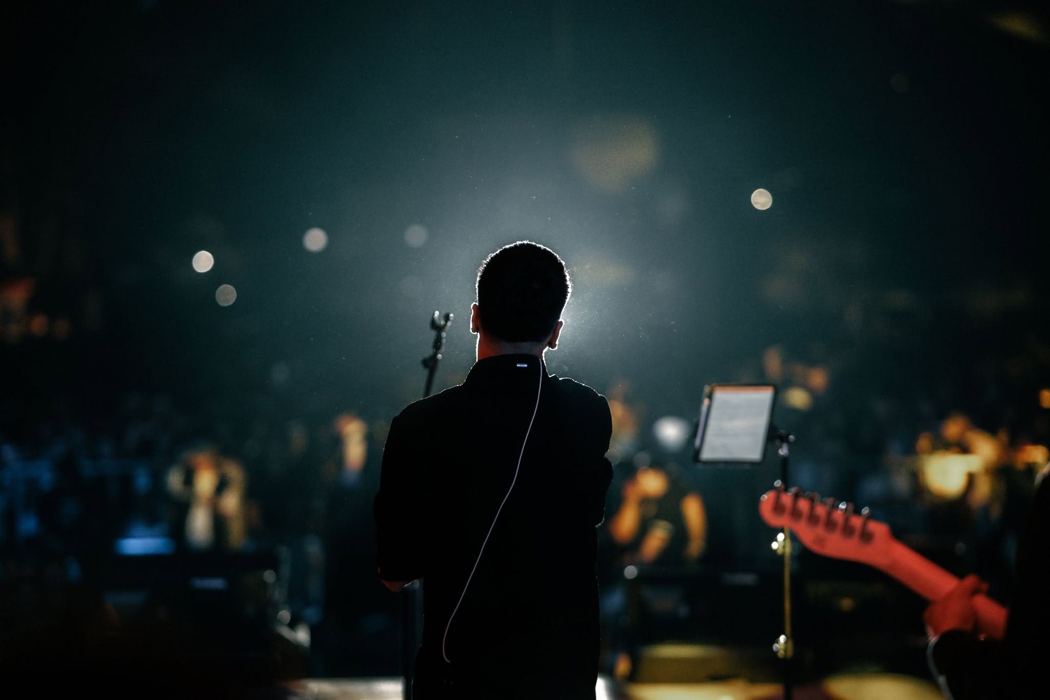 Baldo Zuniga performing live on stage